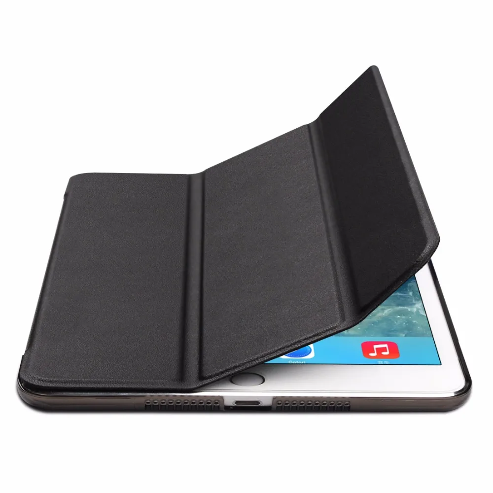 Чехол для нового iPad Air 3 и iPad Pro 10,5 дюймов ультра тонкий из искусственной кожи смарт-чехол трехслойная подставка функция автоматического сна/пробуждения