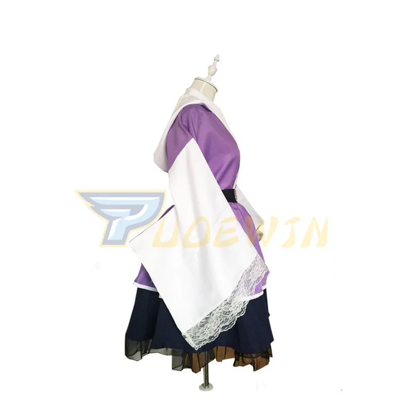 

Naruto Shippuden Hyuga Hinata Lolita Kimono Dress Anime Cosplay Costume