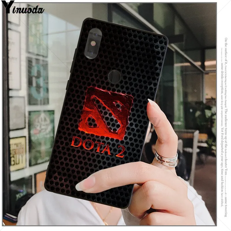 Yinuoda Shadow Fiend Dota 2 DIY окрашенный чехол для телефона для Xiao mi Red mi 5 5Plus Note4 4X Note5 6A mi 6 mi x2 mi x2S