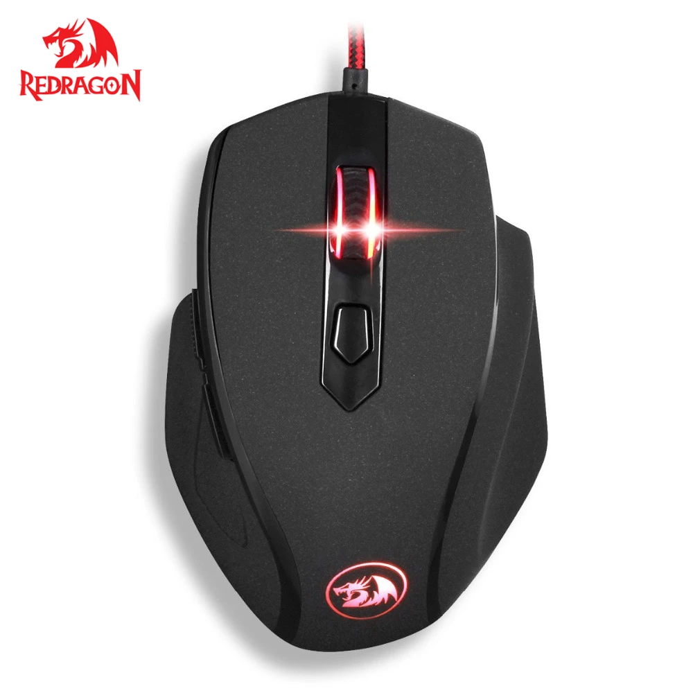 

Мышь игровая Проводная Redragon M709 TIGER, 10000 DPI, 7 кнопок