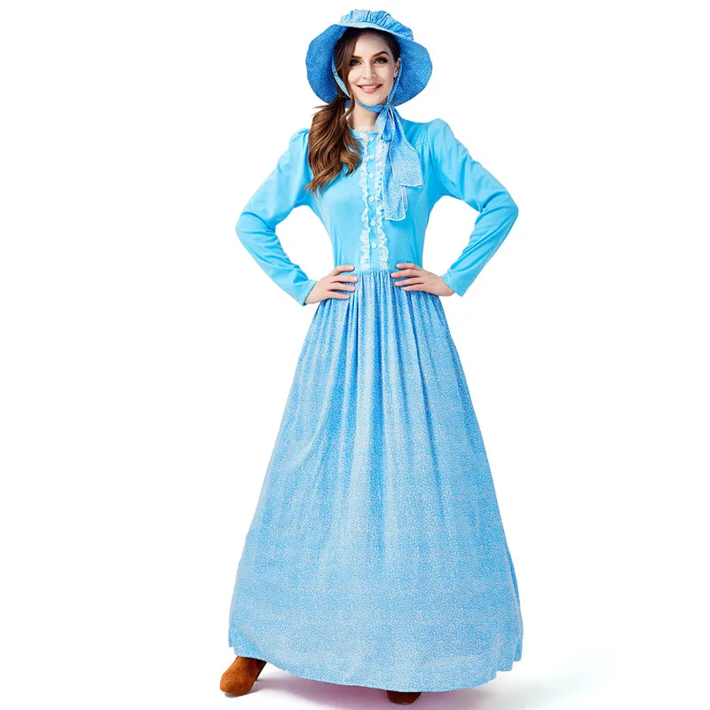 

S-XXL Women Young lady Cosplays Halloween Waitress Maid Costume Female Carnival Purim Stage play Nightclub Role play party dress