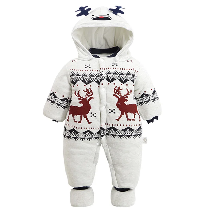 Snowman Для новорожденных Totoro/комбинезон для костюмированной вечеринки по японскому аниме детские хлопковые носки для девочек и мальчиков, с капюшоном цельная плотная одежда зимние Bebe костюмы - Цвет: Snowman