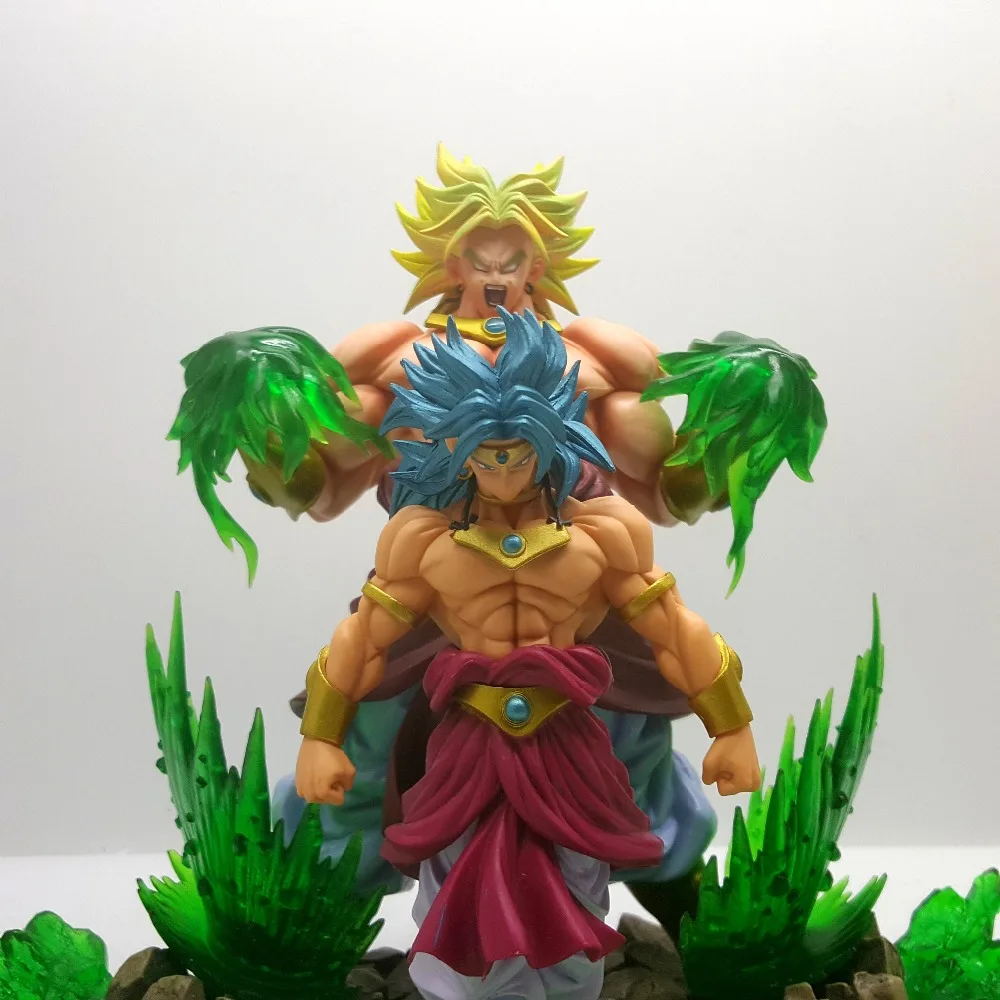 Dragon Ball Z Broly Супер Saiyan Evolution ПВХ фигурки аниме Dragon Ball Супер Broly фильм Гоку модель игрушки фигурка DBZ