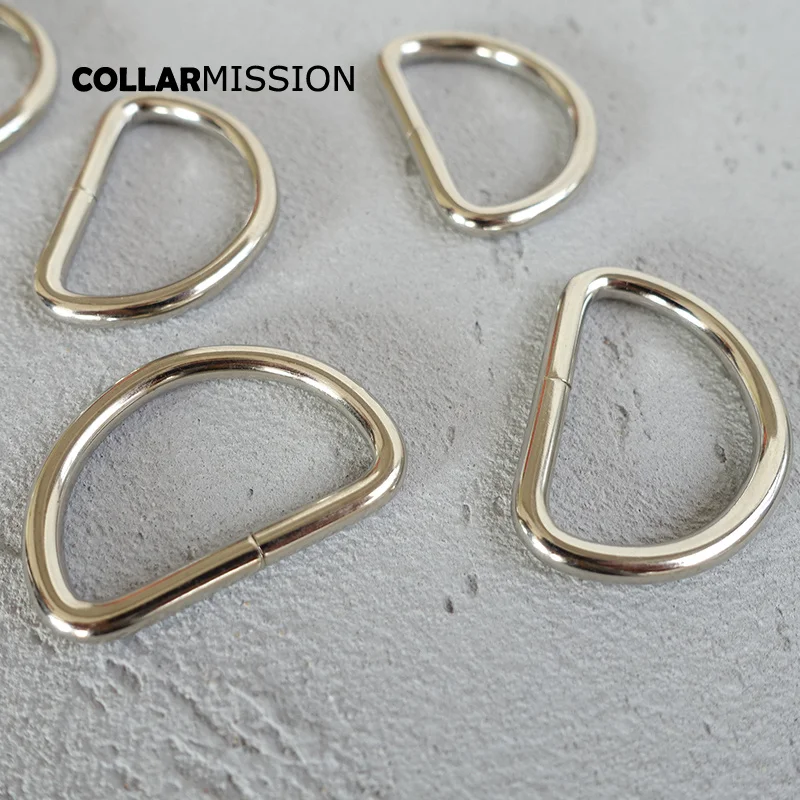 Металлическая пряжка для ошейника домашнего животного прочная D образная