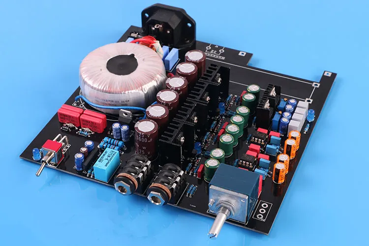 HIFI A2 усилитель для наушников DIY Kit Dual 15-18V Reference Beyerdynamic A2