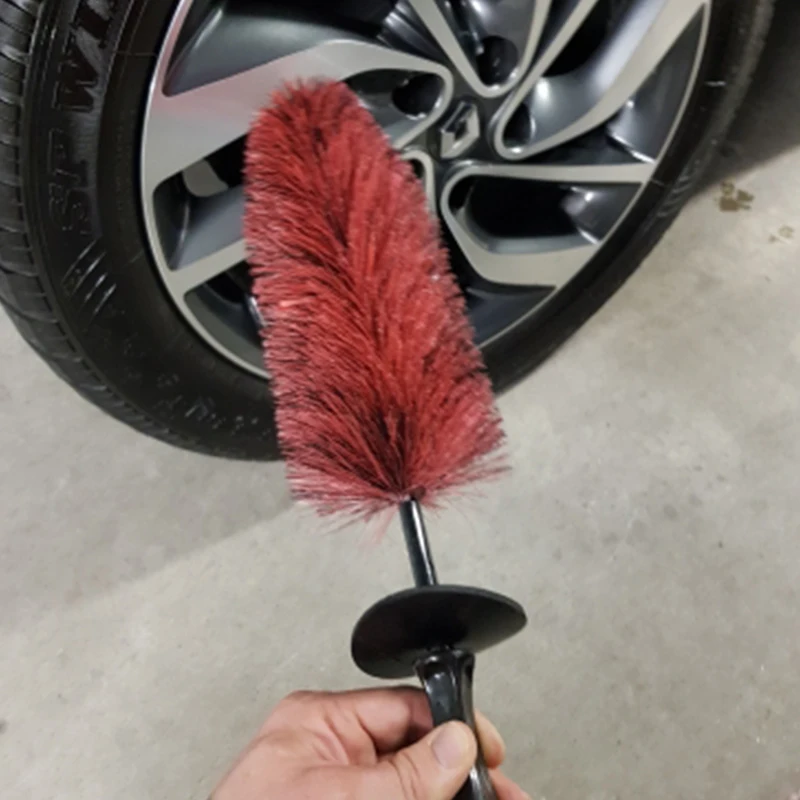 

New Car Wheel Brush Handle Vehicle Cleaning Wheel Brush Rims Tire Wash Brush Auto Scrub Brush Car Wash Sponges Tool