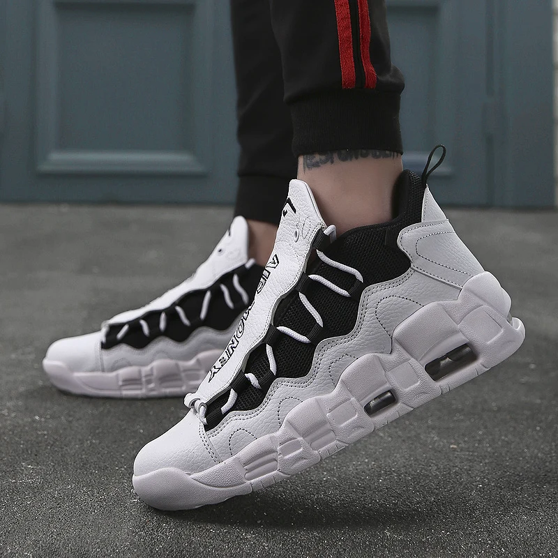 New Arrival Casual Shoes Men High-top Sports Air Cushion Jordan Hombre Athletic Mens Comfortable Breathable Sneakers | Обувь