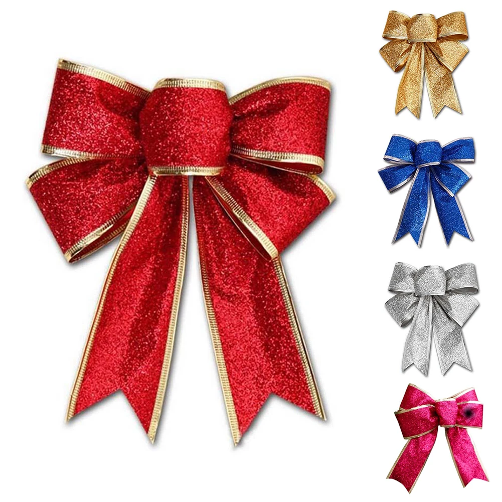 Hot Sales Bows Bowknot Christmas Tree Party Gift Present Xmas Decoration New | Дом и сад