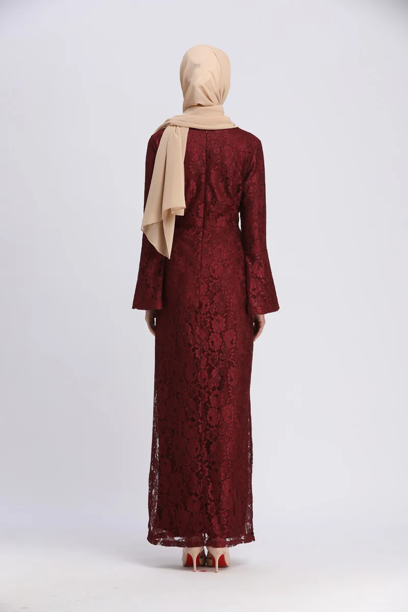 Abaya Qatar ОАЭ турецкий исламский Малайзия Плиссированное мусульманское платье
