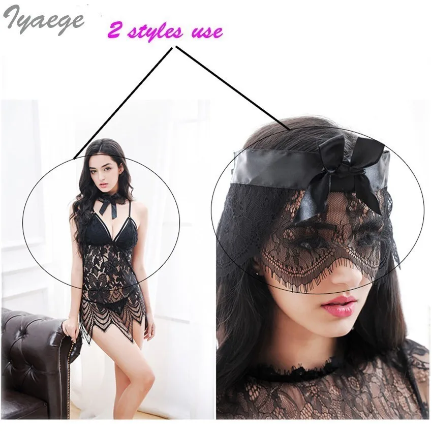 Женское нижнее белье прозрачная комбинация с глубоким вырезом на