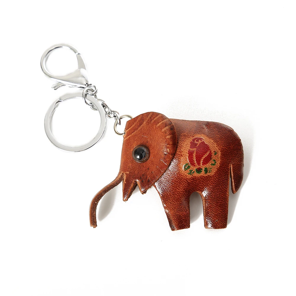 Flyingлесная кожа брелок милый мини со слоником прекрасный для девочек llaveros para mujer