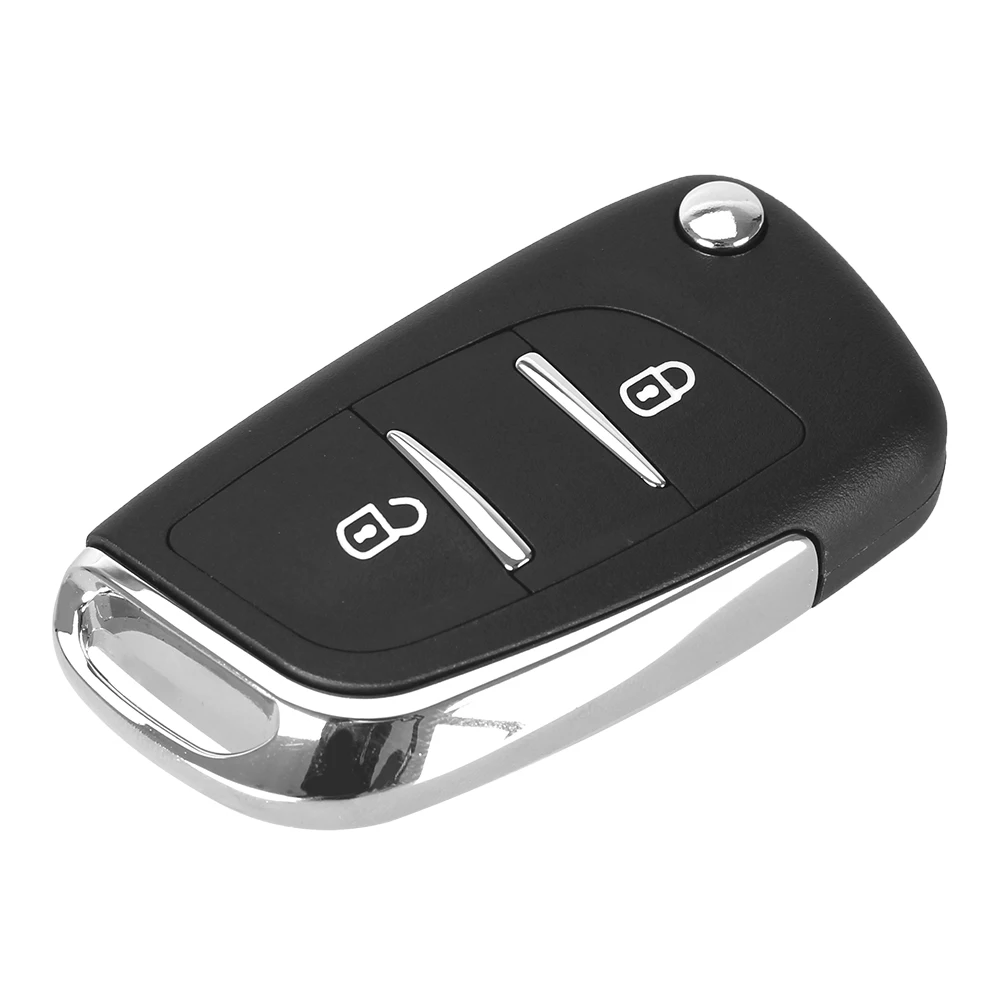 KEYYOU 2 Button Folding Key Cover For Citroen C2 C3 C4 C5 C6 C8 Modified Flip Remote Car Case Shell CE0536 VA2 Blade | Автомобили и