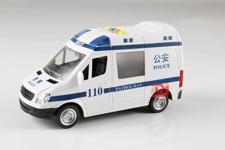 Большой размер, 1:16, Инерционная модель скорой помощи, поющие стихи, модель автомобиля, детский игрушечный автомобиль, голосовые поп-песни, читающие стихи Тан