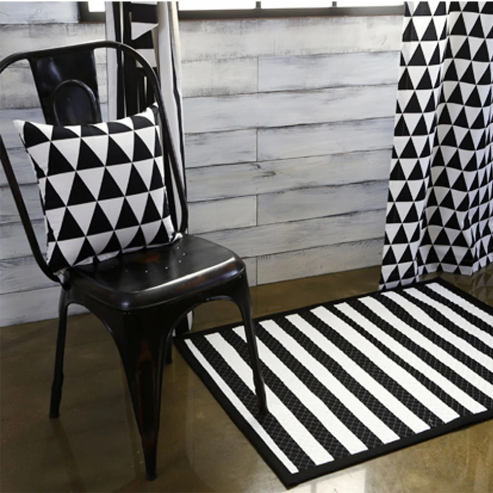 Геометрический чехол для подушки льняные наволочки квадратная наволочка с