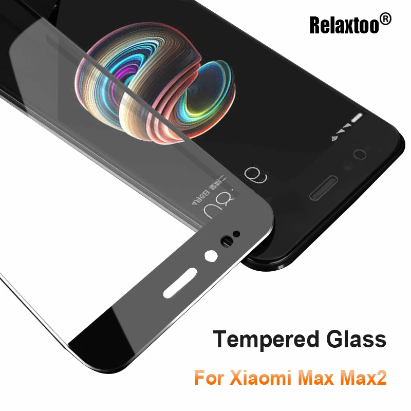 Полное покрытие защита для Xiaomi Mi Max 2 закаленное стекло Защита экрана Xiomi Xiami xiom Max2