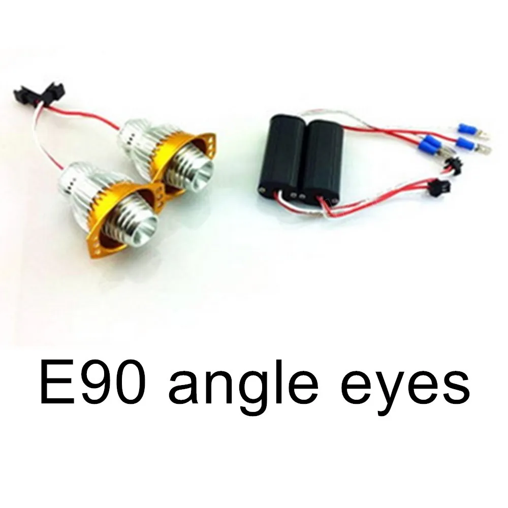 Ангельские глазки Светодиодный Маркер Фары для автомобиля днем Бег света DRL угол