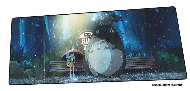 Коврик для мыши Totoro 1200x500 мм красивые игровые коврики персонализированные в стиле