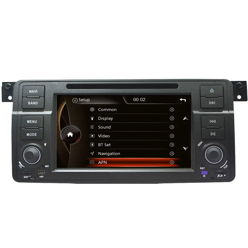 Заводская цена 2 Din Автомобильный dvd плеер для BMW E46 M3 с GPS Bluetooth Радио RDS USB IPOD Руль