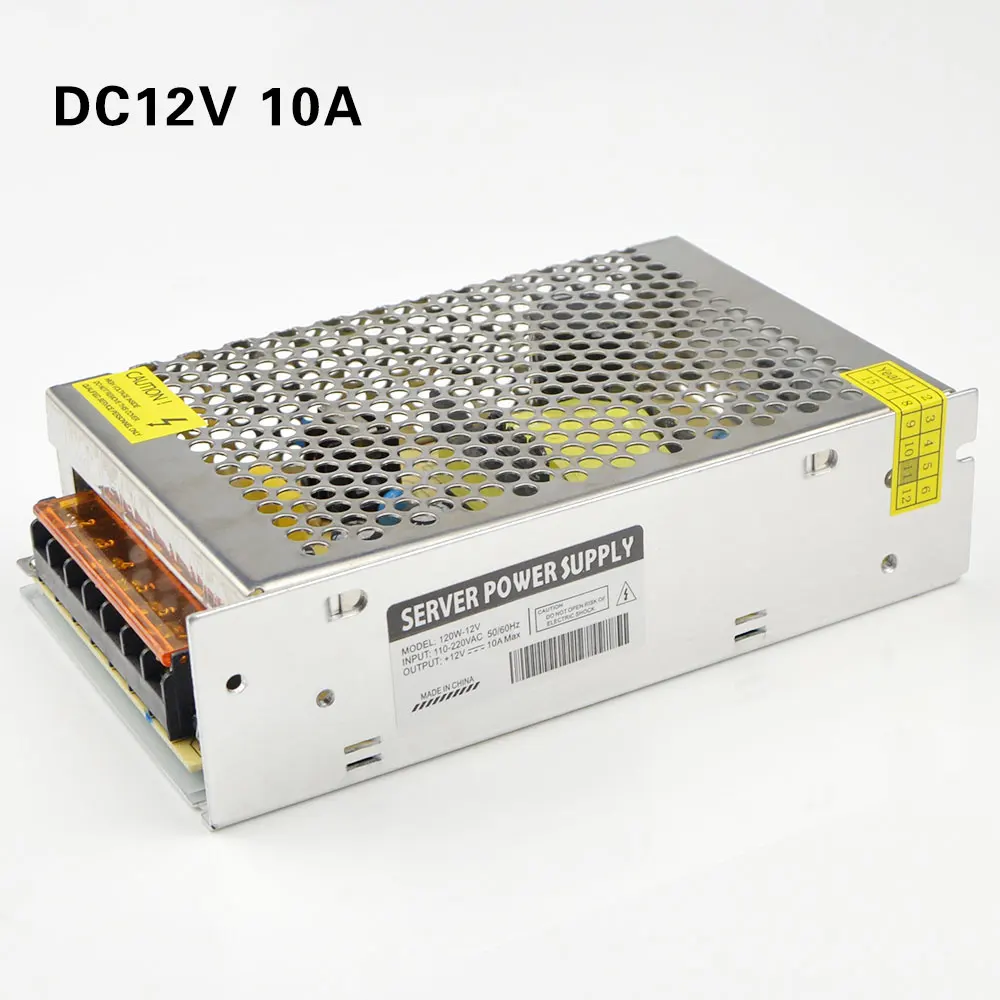 Трансформатор питания для светодиодных лент источник DC 12 В 1 А 2 3 5 8 10 15 20 30 | Лампы и