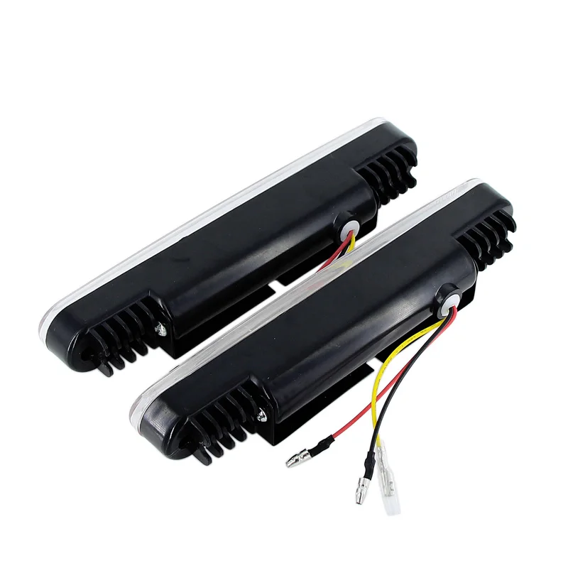 Светодиодный дневной светильник для автомобиля гибкая внешняя дневная ходовая