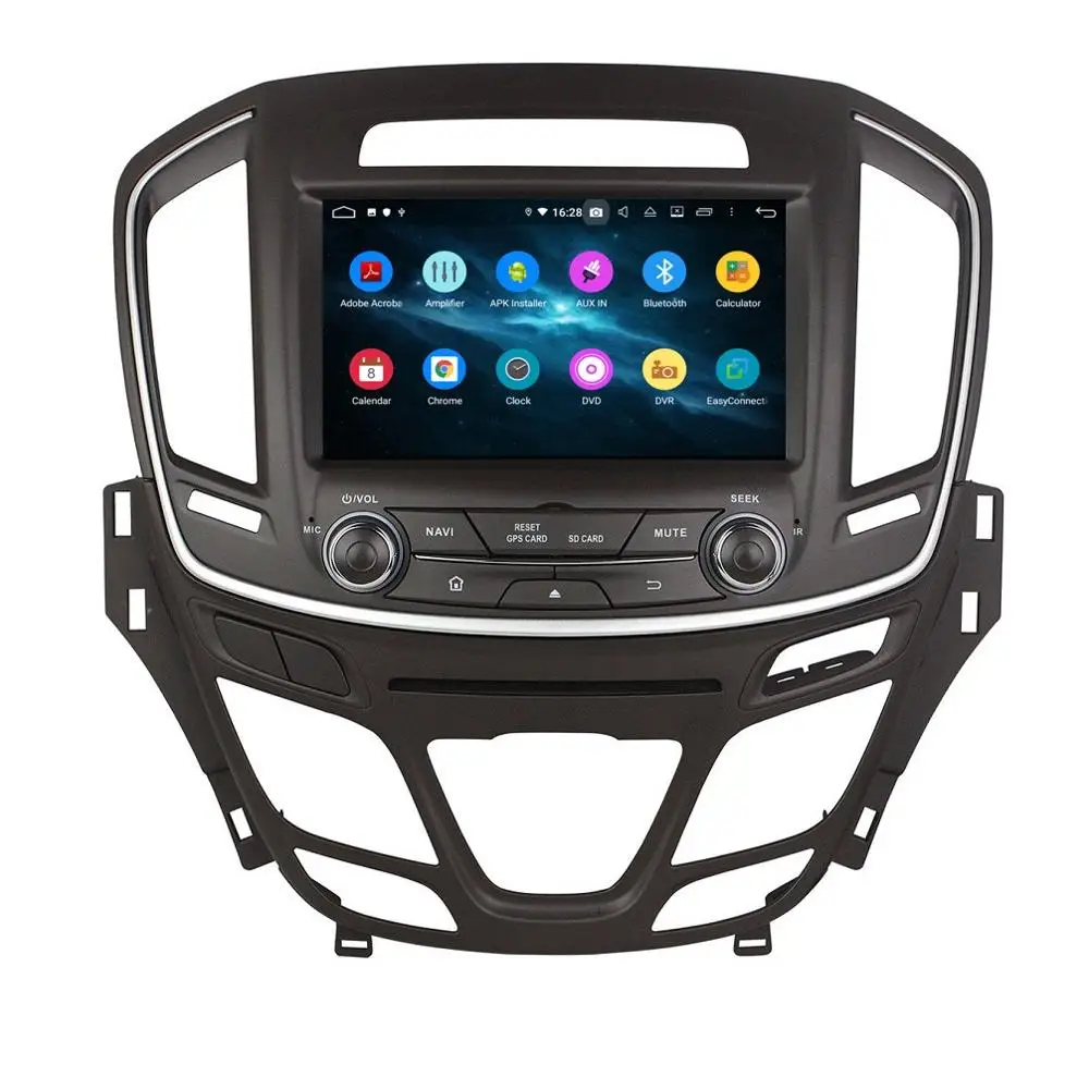Автомобильный радиоприемник CarPlay PX6 DSP Android 10 DVD GPS Bluetooth 5 0 WIFI для Opel INSIGNIA 2014 2015 / Buick