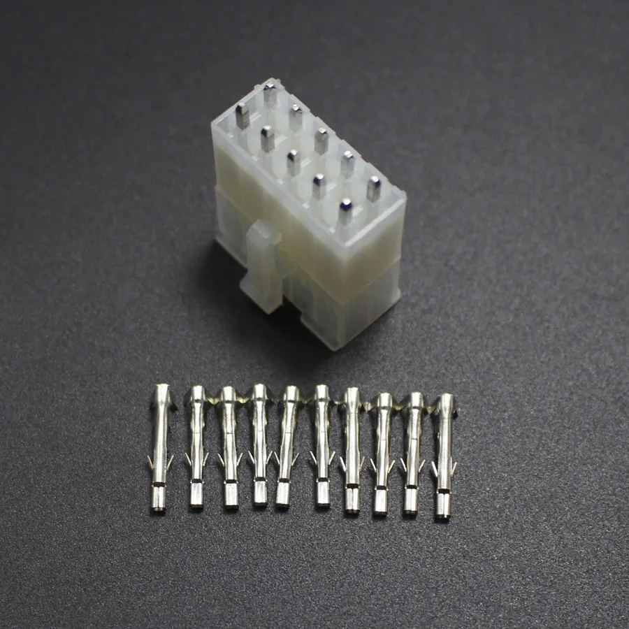 1 комплект 4 2 мм 5557/5569 10P автомобильный жгут проводов разъем 10Pin штекер и гнездо для