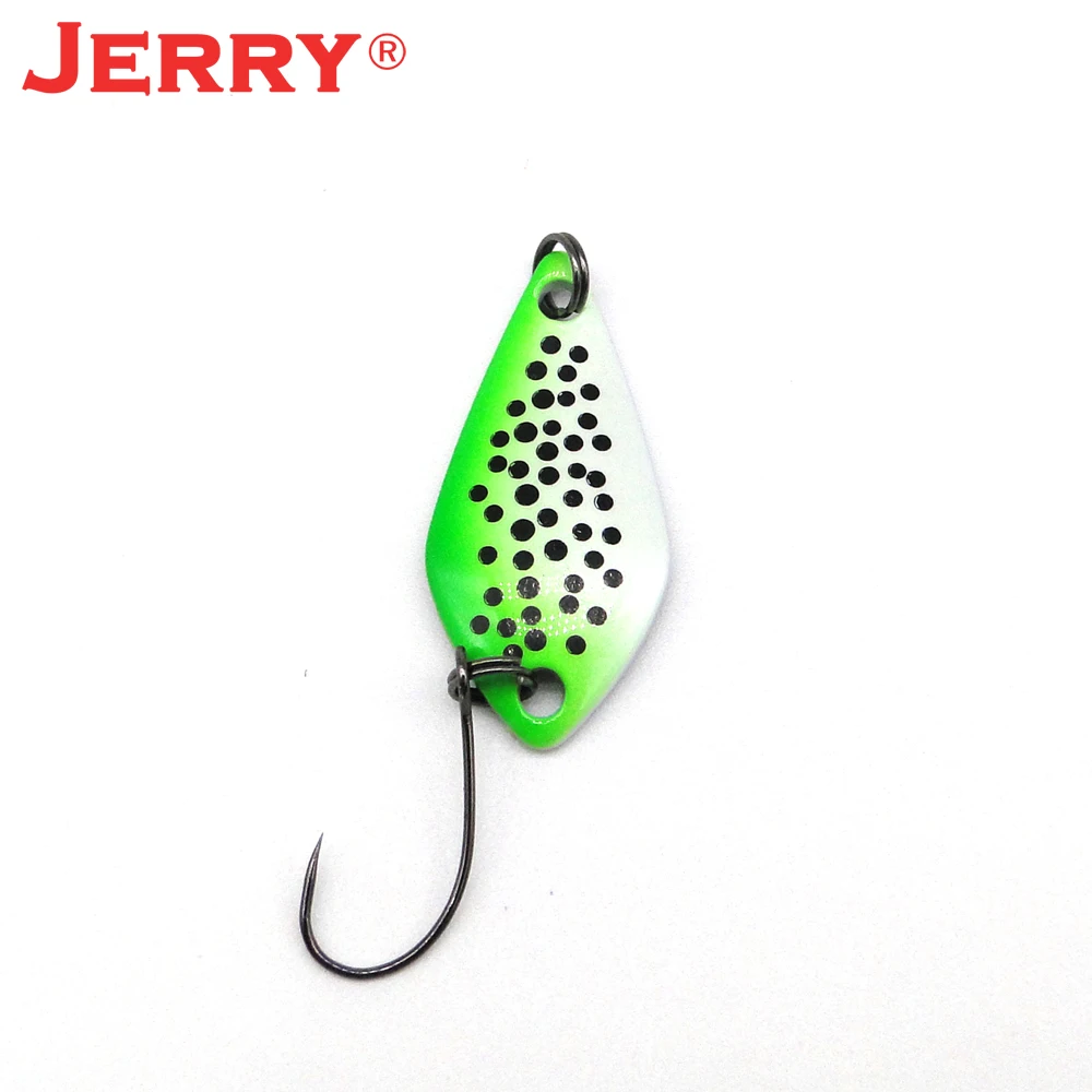 Jerry 6 шт. 2 5 г 3 качественная рыболовная приманка лососевая форель Щука микро