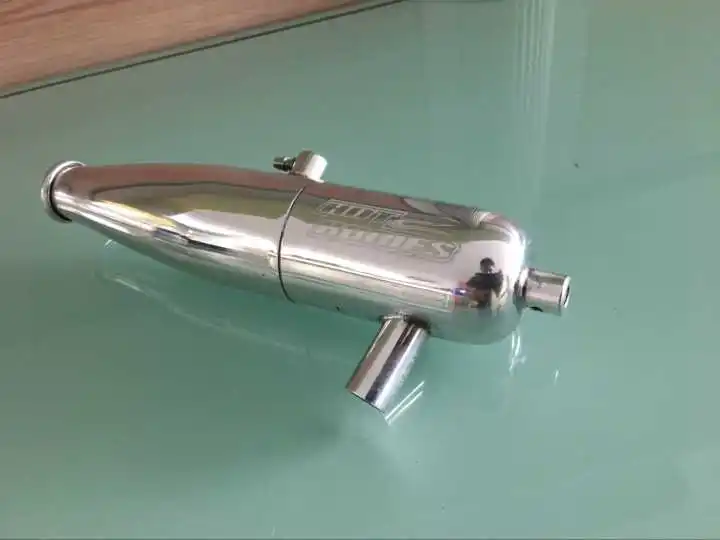 1/8 Горячие кузова внедорожник NITRO двигатель багги настроенная выхлопная труба