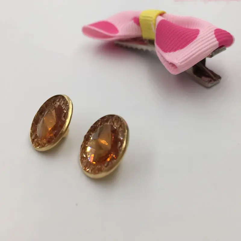 10 шт стеклянные кристаллы Шампань Кнопки DIY Швейные материалы необходимые