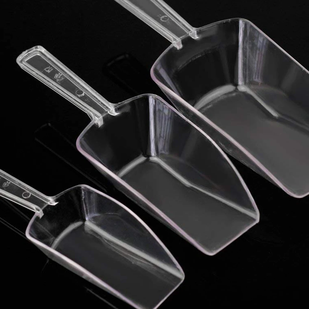 Пластиковые ложки 3 шт бар буфет Свадебный льда сахар сладкие конфеты пользу