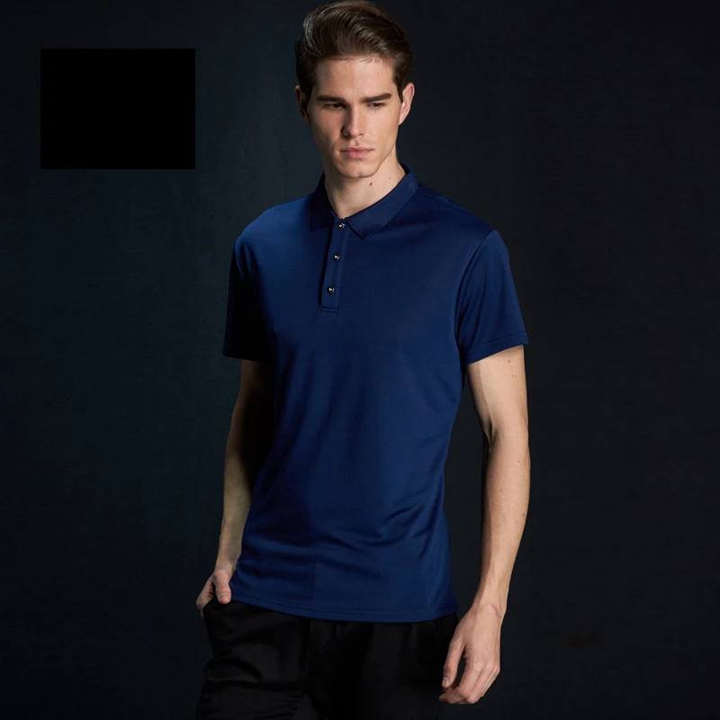 Sportswear Polo Shirts Men Summer Quick Dry Polos Slim Fit Casual Solid Short Sleeve Shirt | Мужская одежда