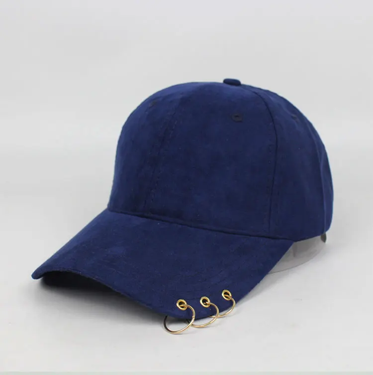 Кольцо обруч бейсболка замша хип хоп значок однотонные кепки Snapback головные уборы для мужчин и женщин Спортивная Кепка Gorras Рыбалка папа шляпа