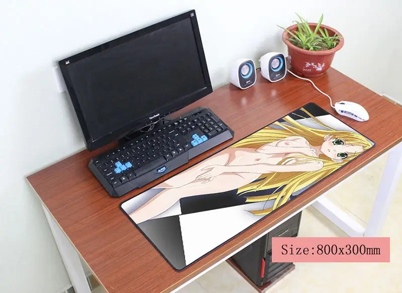 Коврик для мыши dxd для средней школы 800x300 мм коврик для мыши notbook коврик для мыши милый игровой коврик для мыши геймер для большой клавиатуры коврики для мыши - Цвет: size 800x300x2mm
