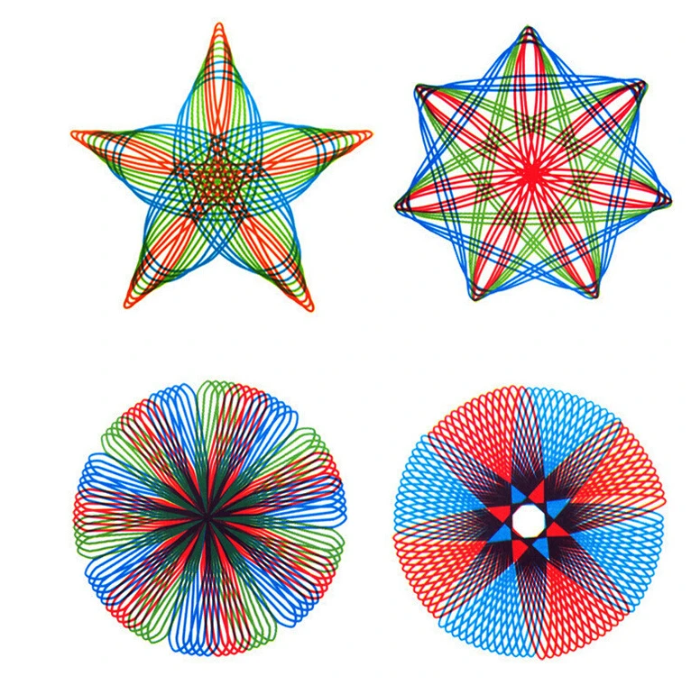 Spirographer Gears & Wheels набор игрушек для рисования аксессуары креативная развивающая