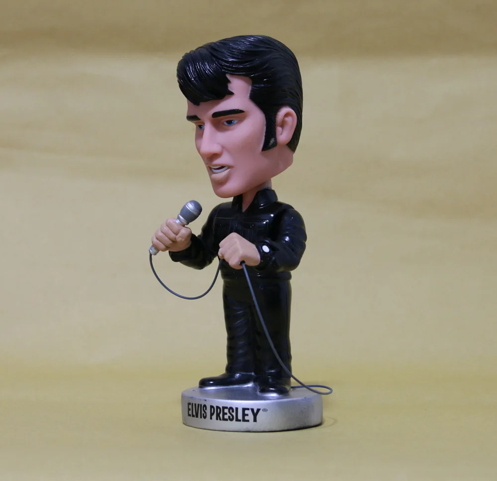 3 версии Super Rock Stars Elvis The King Bobble Head Jailhouse и 1957 год в золотом 2 Ver. Носочки для головы NECA