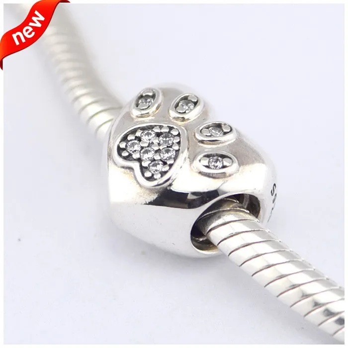 Бусины FANDOLA, серебро 925 пробы, Подходит для Pandora, подвески, серебро 925, браслет Love My Pet, серебряные бусины Европа