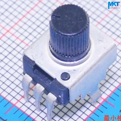 

500Pcs 10K(103) Ohm B-Type Linear 6mm Shaft Rotary Potentiometer Trimmer,Variable Resistor