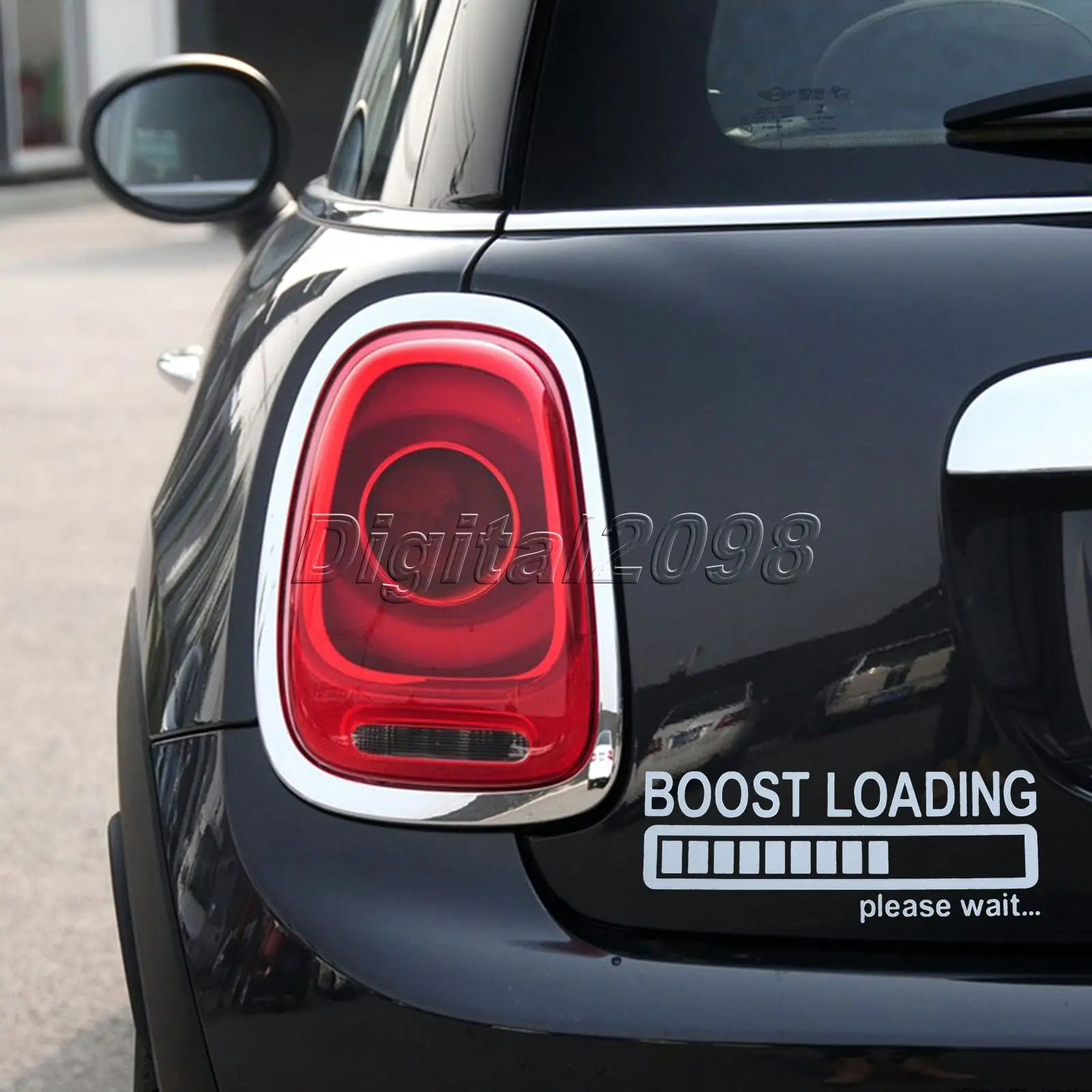 Yetaha новый &quotBOOST LOADING... пожалуйста подождите&quot Автомобильные наклейки 19 9*7 9 см