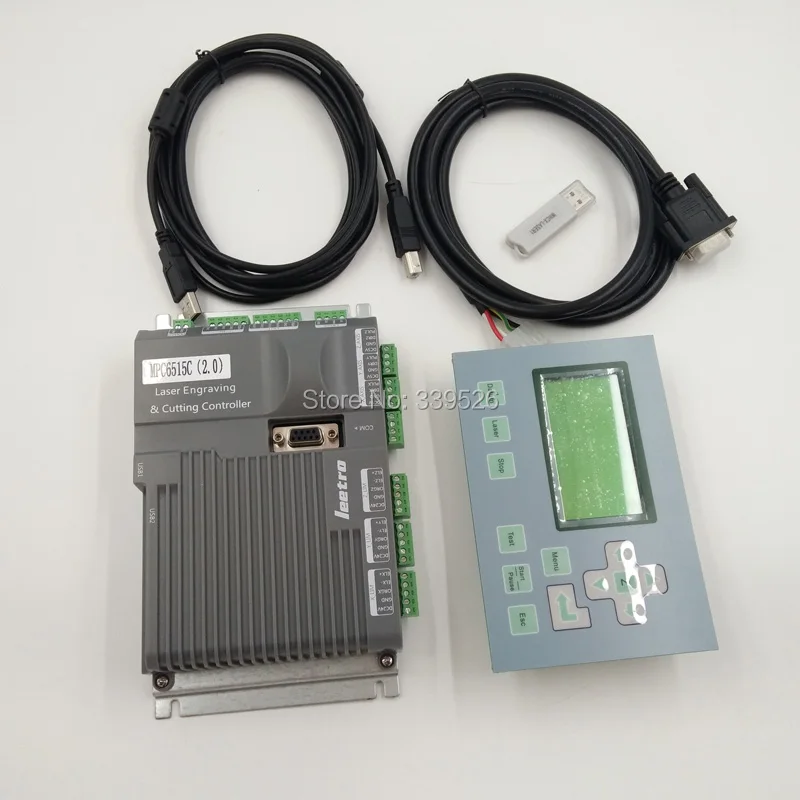 Контроллер лазерной DSP Leetro MPC6515C 3 осевой motionfor CO2 машина для резки замена старого