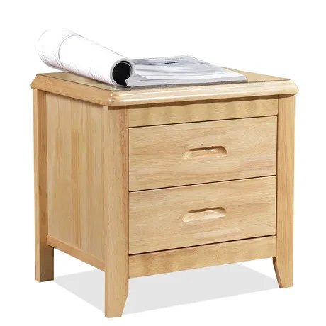 Тумбочки Мебель для спальни мебель дома тумбочки из цельного дерева два ящика