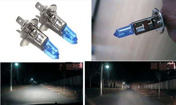 2 шт. H1 6000 К Белый 12 В 100 Вт HID свет фар лампы автомобиля Противотуманные фары