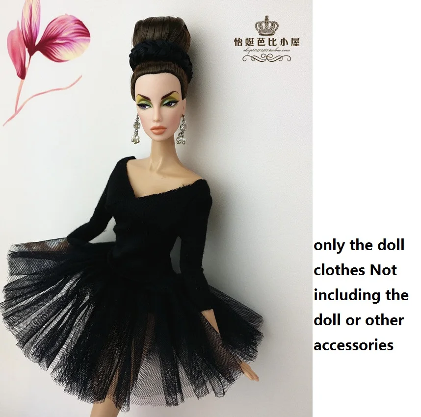 only doll clothes C Балетное платье для куклы Барби 1/6 свадебные аксессуары для куклы Пышная юбка вечерние платья принцессы - Цвет: only doll clothes C