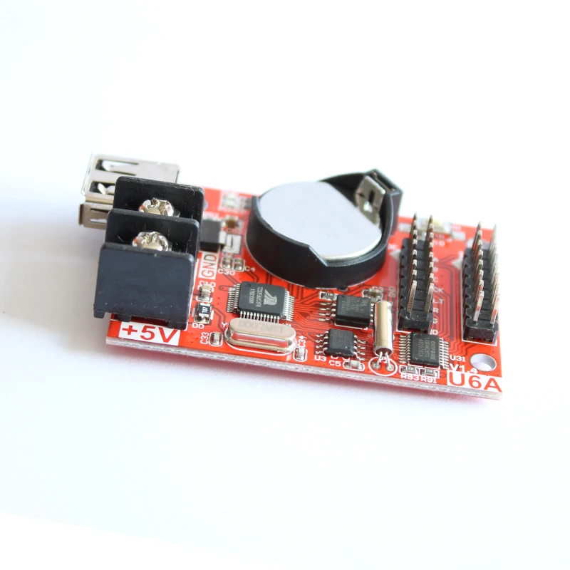 HD U6A светодиодная карта управления для экранов вывесок автомобильных наружных
