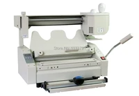 rongda jb 4 small desktop manually installed plastic bookbinding machine with indentation machine function