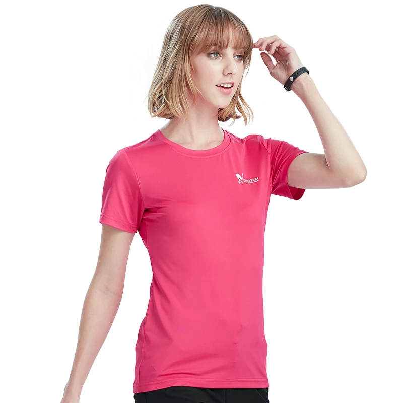Женская быстросохнущая футболка Tectop уличная с короткими рукавами для весны и