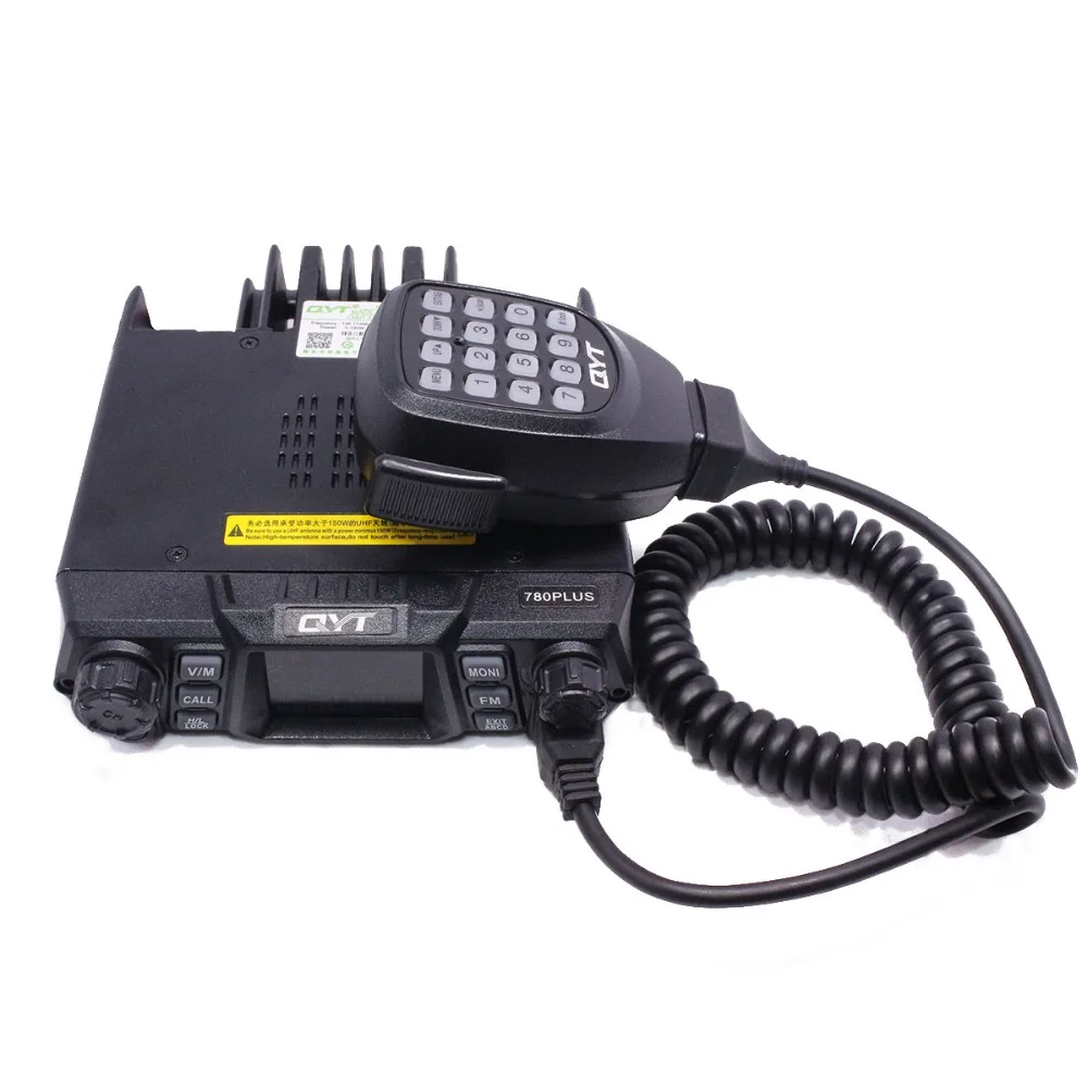 QYT KT-780 Plus 100 Вт Мощный VHF 136-174 МГц любительский автомобильный радиоприемник KT780 200
