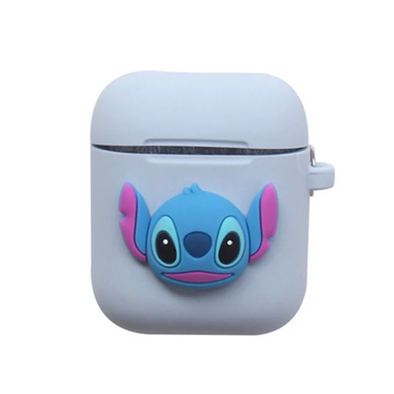 Силиконовый мультяшный чехол airpods с брелоком для apple защитный чехол.|Аксессуары