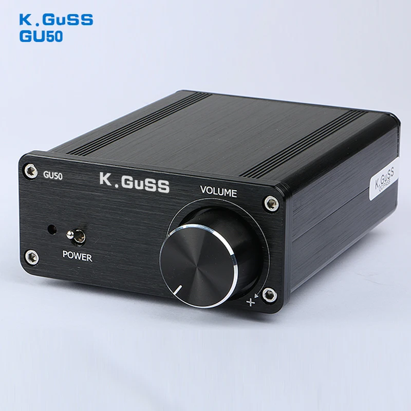 K. GuSS GU50 HIFI 2,0 Класс D TPA3116 мини-усилитель мощности аудио усилитель 2*50 Вт DC12V к DC24V источник питания