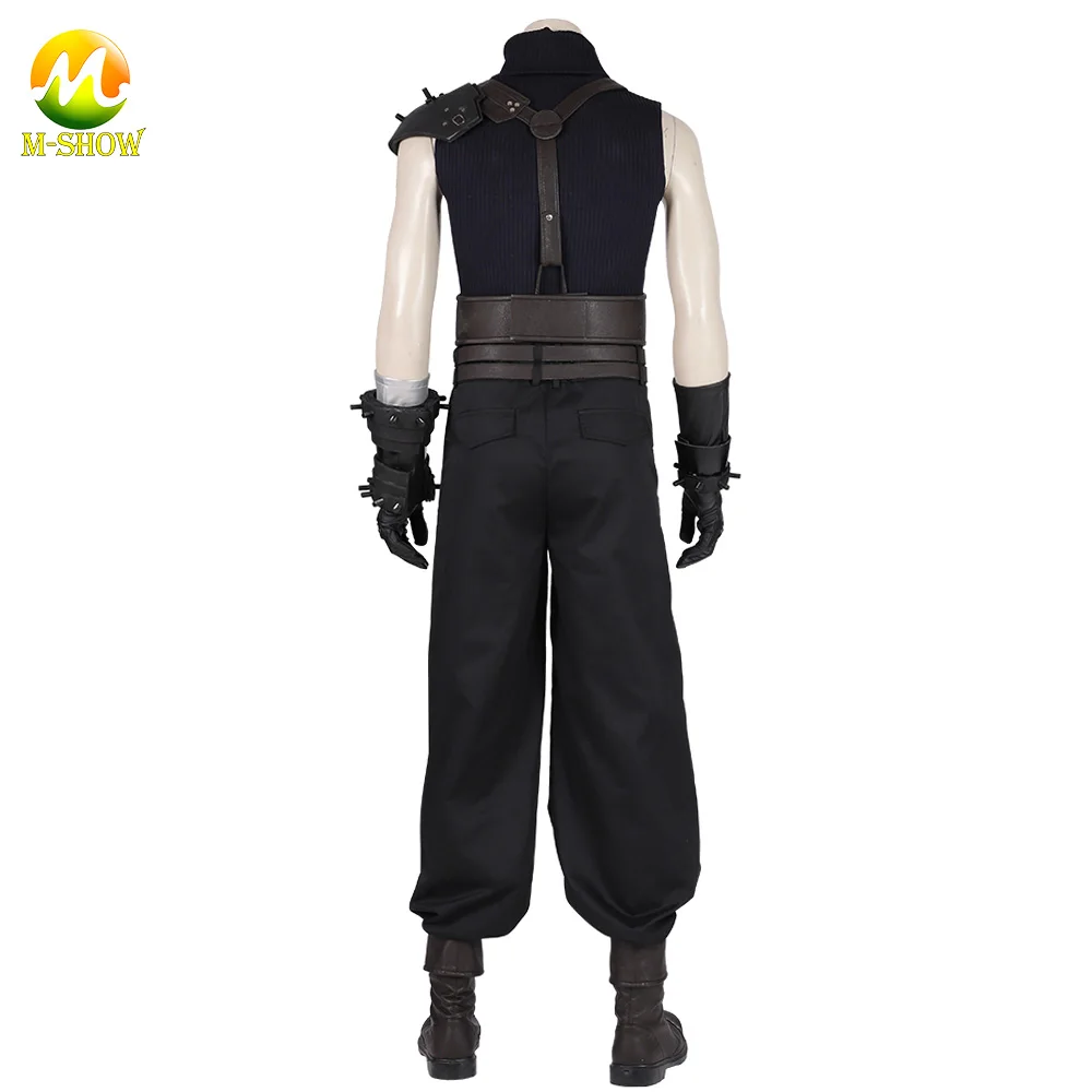 Game Final Fantasy VII Remake Cloud Strife Cosplay Costume Cloud Strife Outfit Halloween Costumes For Adult Men Custom Made