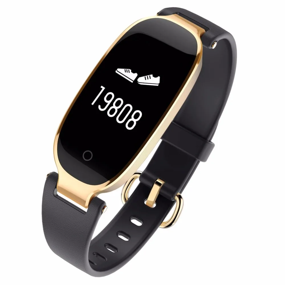 S3 Bluetooth Waterproof Smart Watch Heart Rate Monitor Fitness Tracker Smartwatch for Android IOS Ladies band |